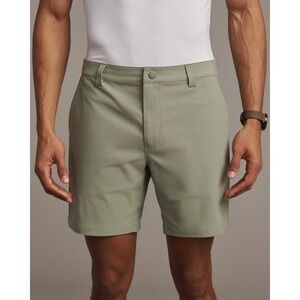 Rhone Mako Shorts Size 38 Mens Tan Performance Stretch Chino Casual Golf